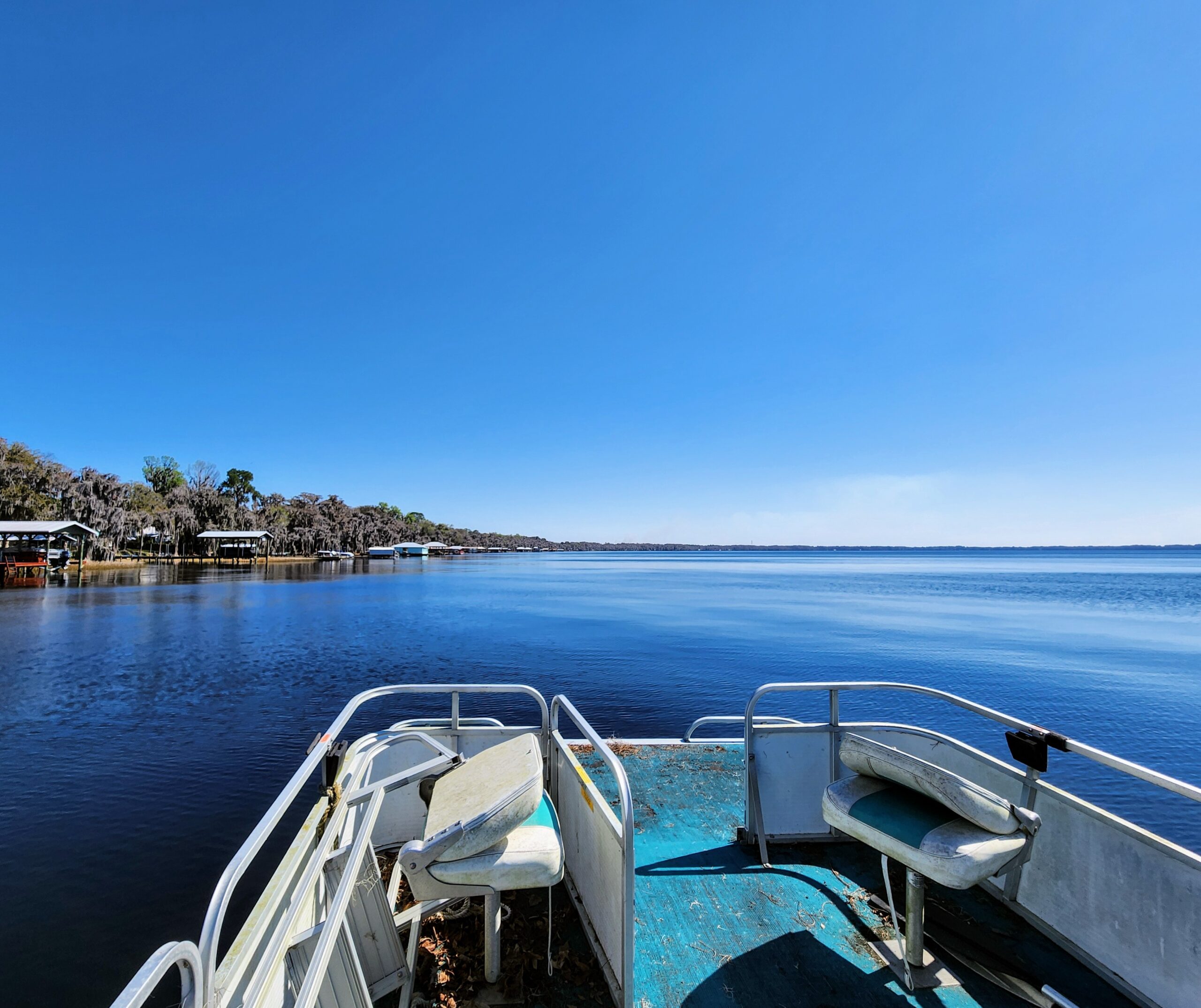 Boating near Cedar Key Florida